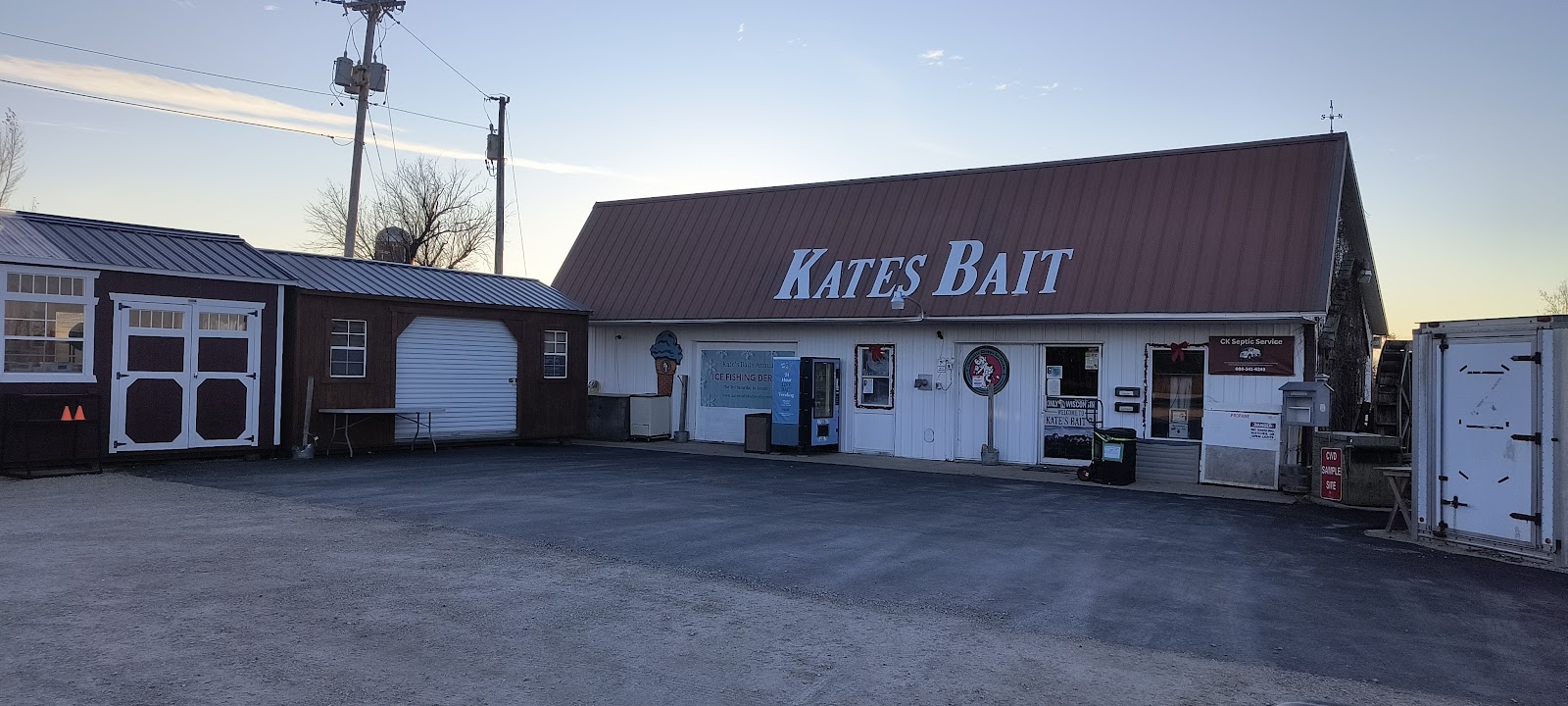 Kate's Bait & Sporting Goods shop