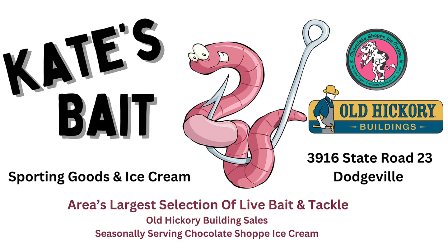 Kate's Bait worm logo
